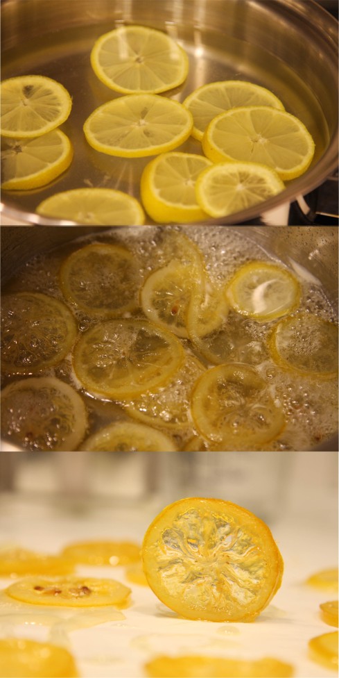 Candying Lemons